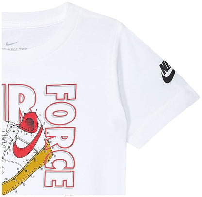 Nike Boy's Graphic Regular Fit AF1 Sneaker Logo T-Shirt